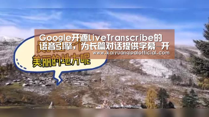 Google开源LiveTranscribe的语音引擎,为长篇对话提供字幕-开元旗牌软件(图3) 开元旗牌软件